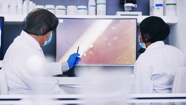 doctors diagnosing a patient